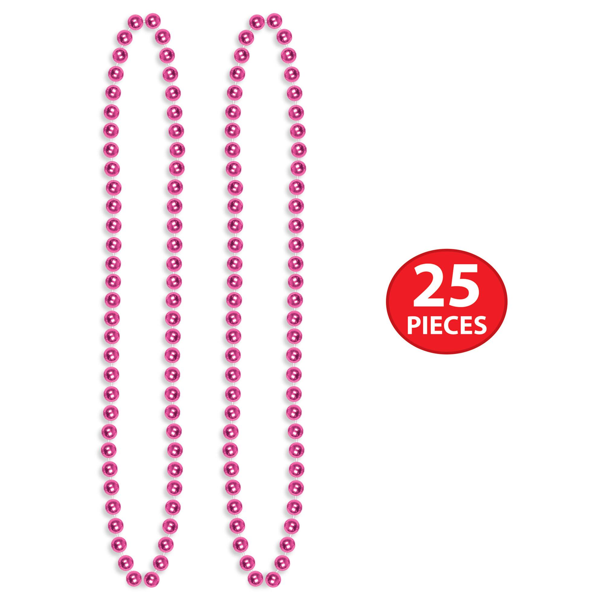 Beistle Black & Pink Panama Collection New Year Party Favor Kit for 50